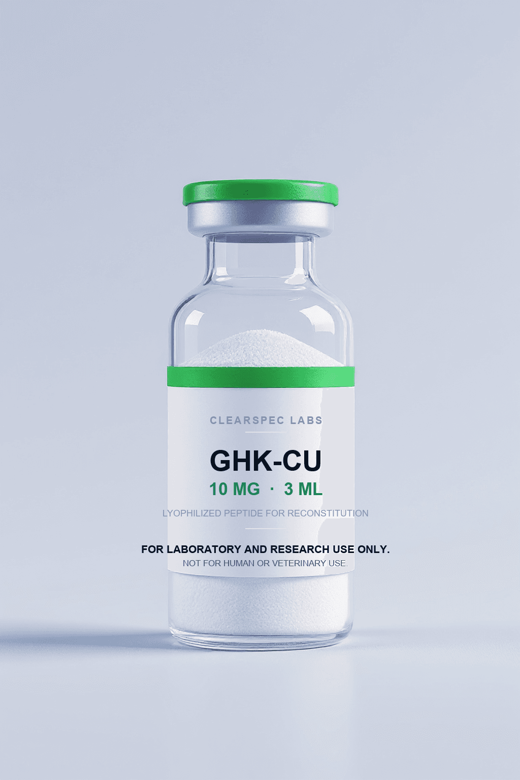ClearSpec Labs GHK-Cu research vial