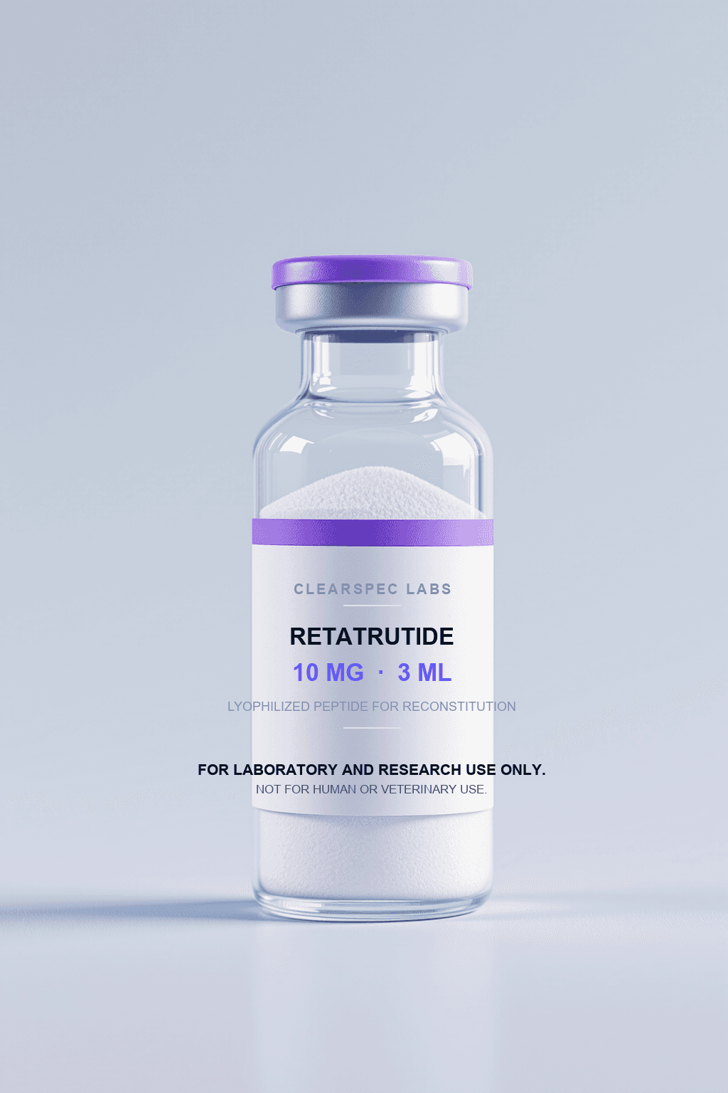 ClearSpec Labs Retatrutide research vial
