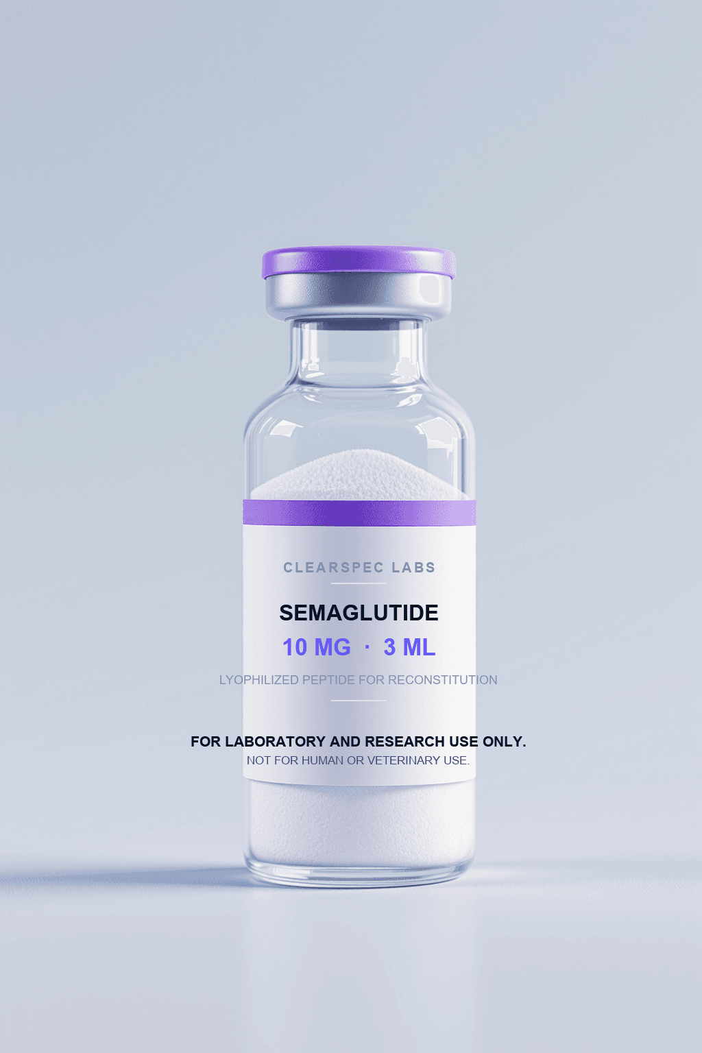 ClearSpec Labs Semaglutide research vial