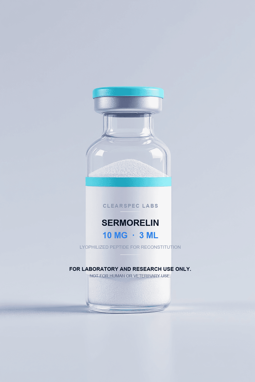 ClearSpec Labs Sermorelin research vial